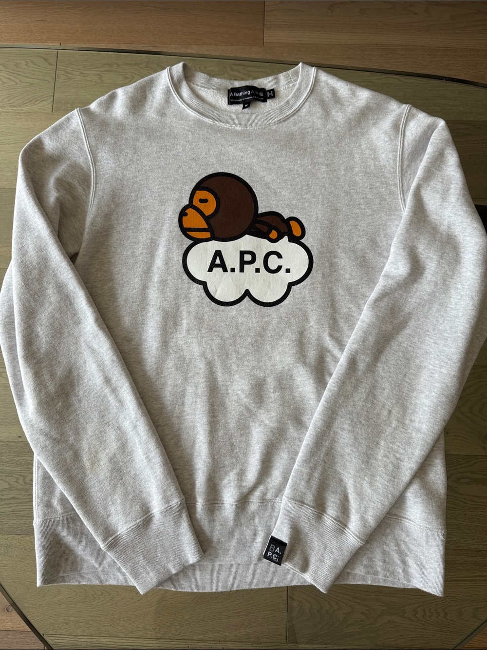 A.P.C. x BAPE Crewneck Sweatshirt